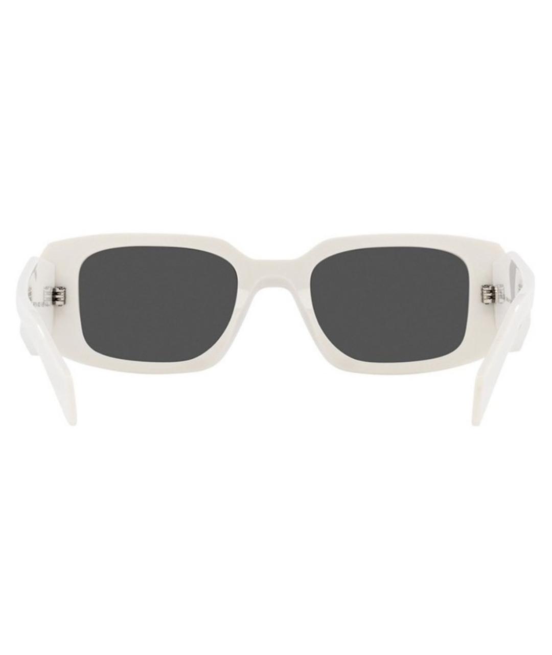 PRADA Белые солнцезащитные очки, фото 4