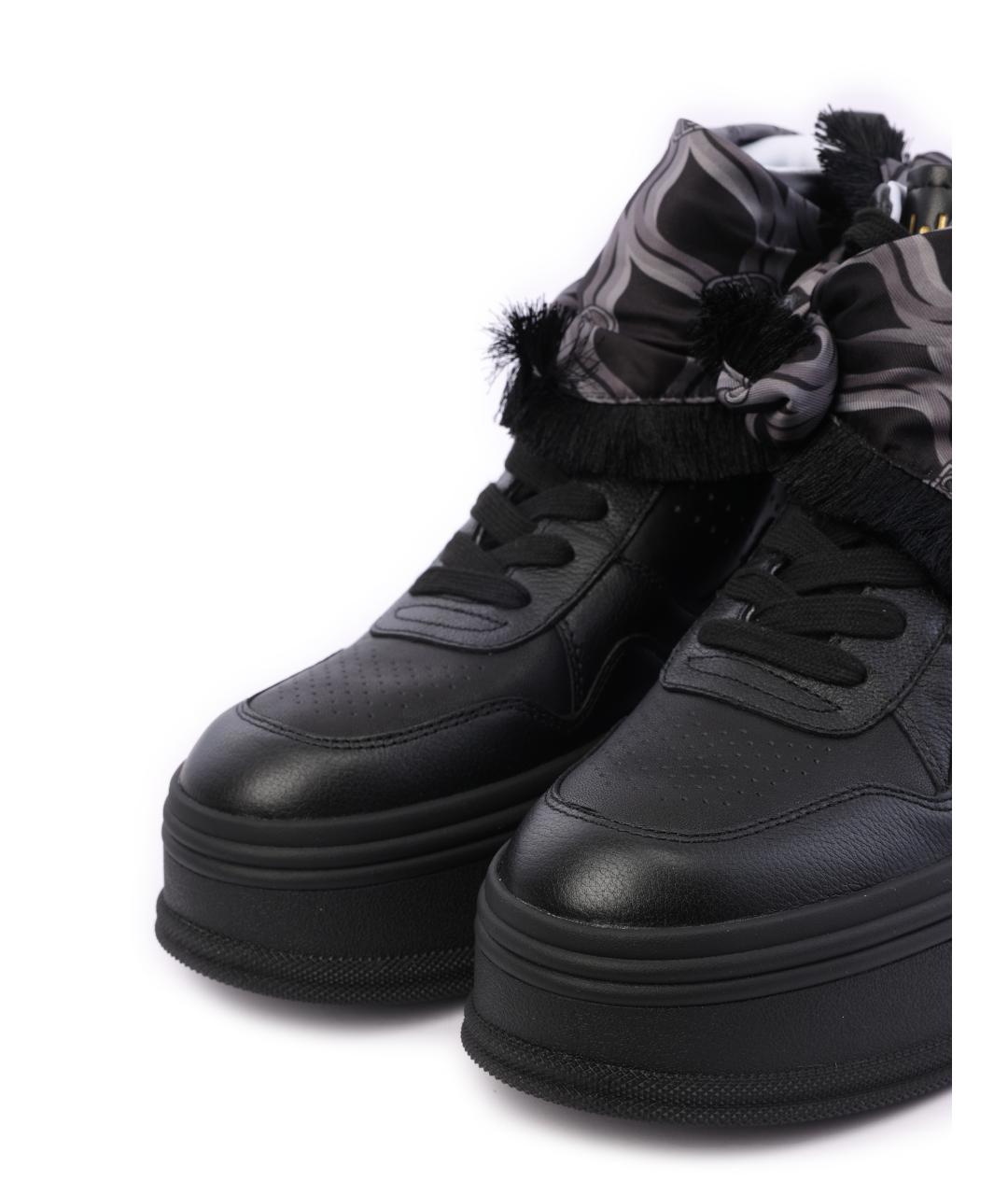 LIU JO Черные кеды, фото 4