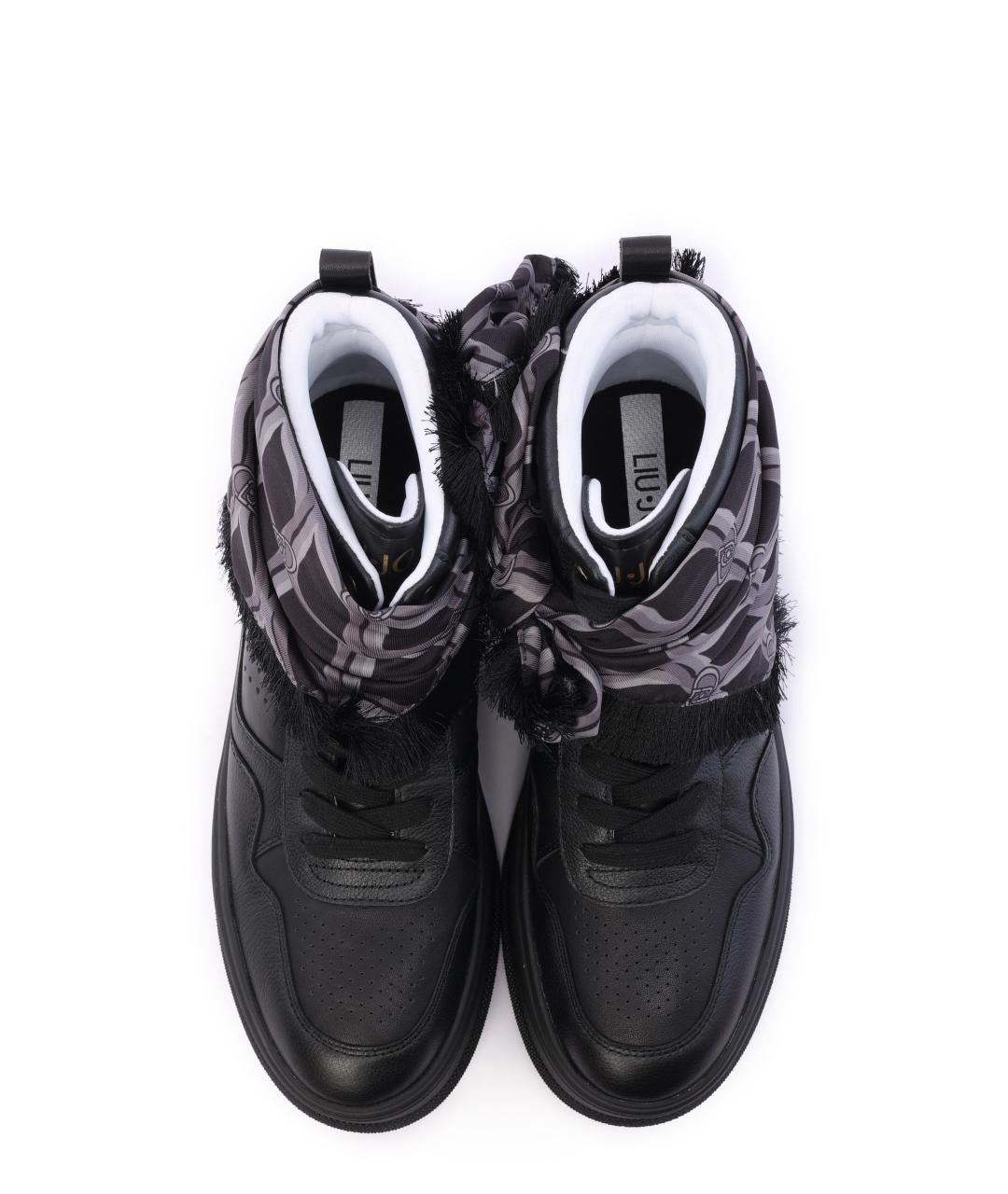 LIU JO Черные кеды, фото 6