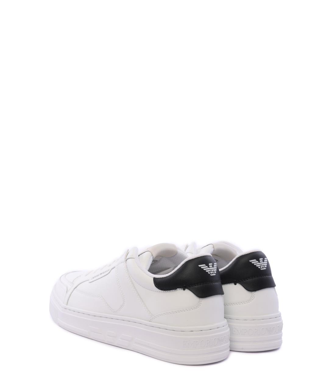 EMPORIO ARMANI Белые кеды, фото 6