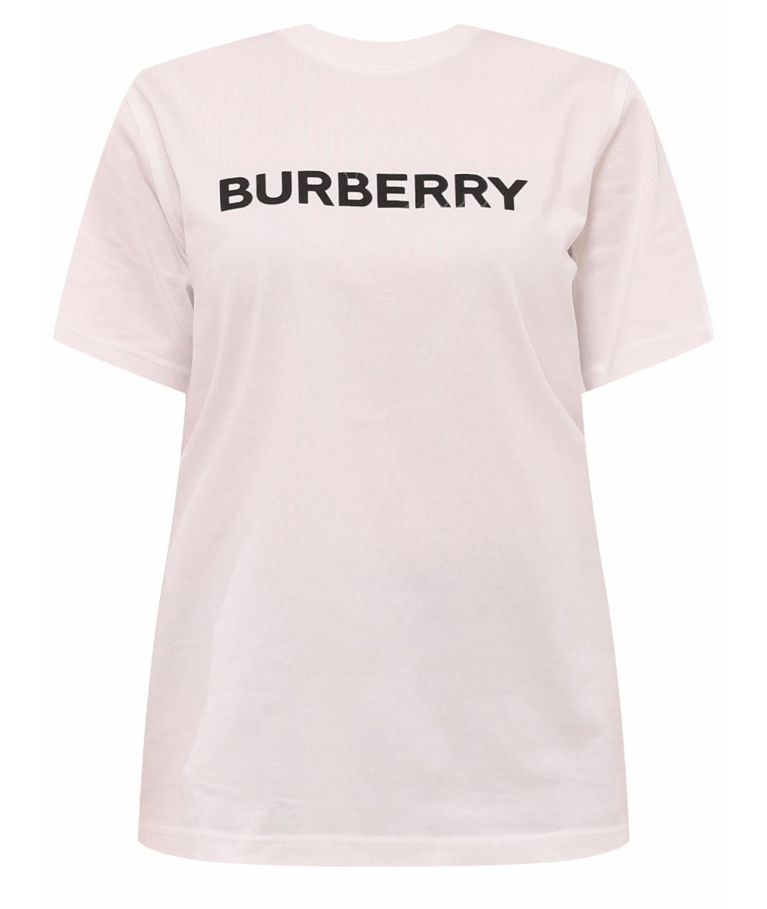 BURBERRY Белая футболка, фото 1