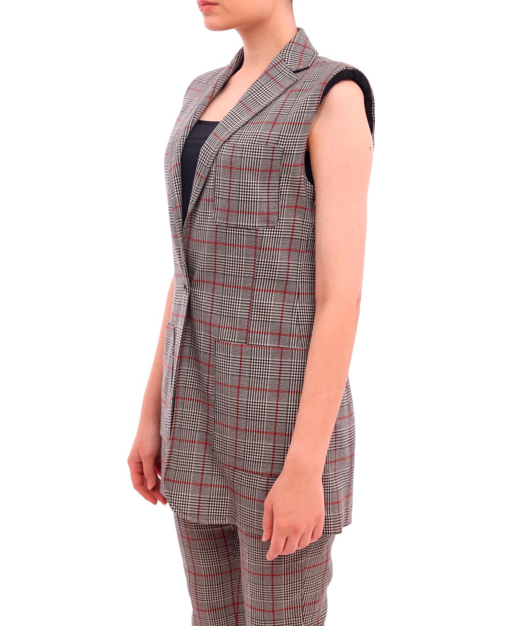 LIU JO Серый жилет, фото 7