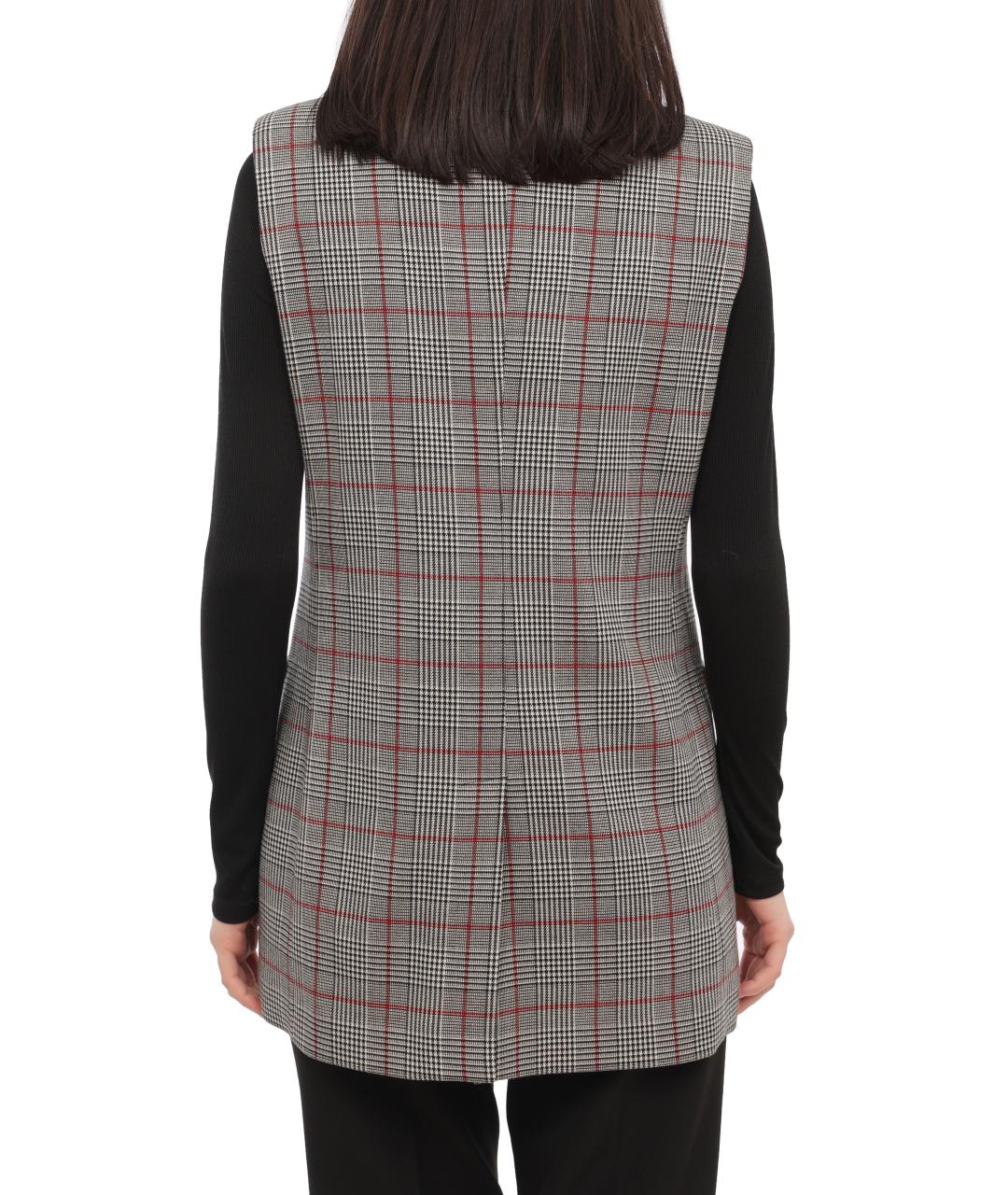 LIU JO Серый жилет, фото 3