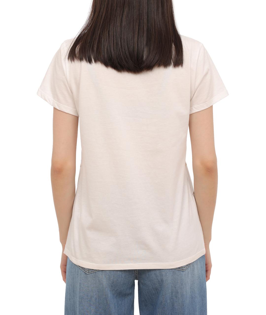 LIU JO Белая футболка, фото 3