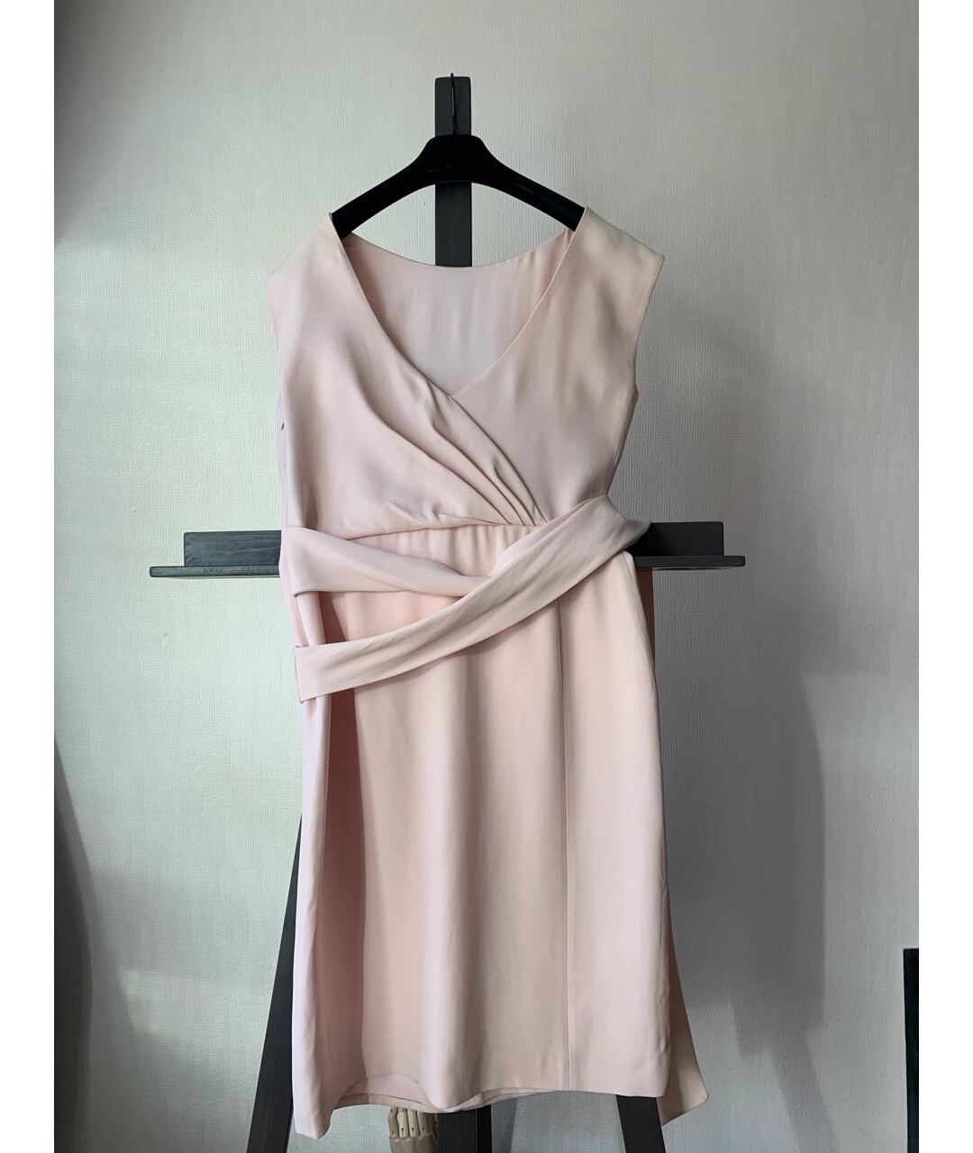 CHRISTIAN DIOR PRE-OWNED Розовое шелковое коктейльное платье, фото 3