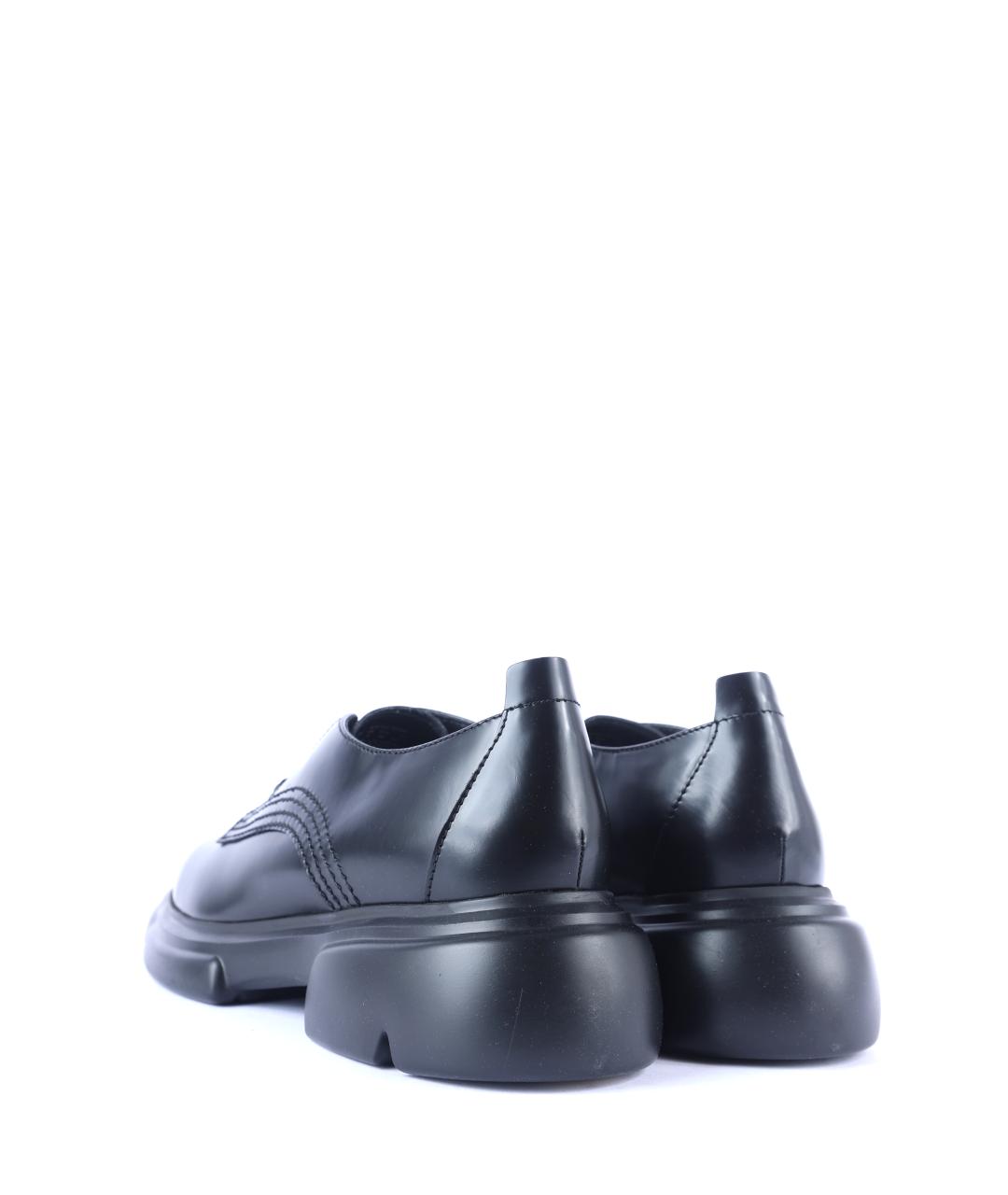 EMPORIO ARMANI Черные лоферы, фото 6