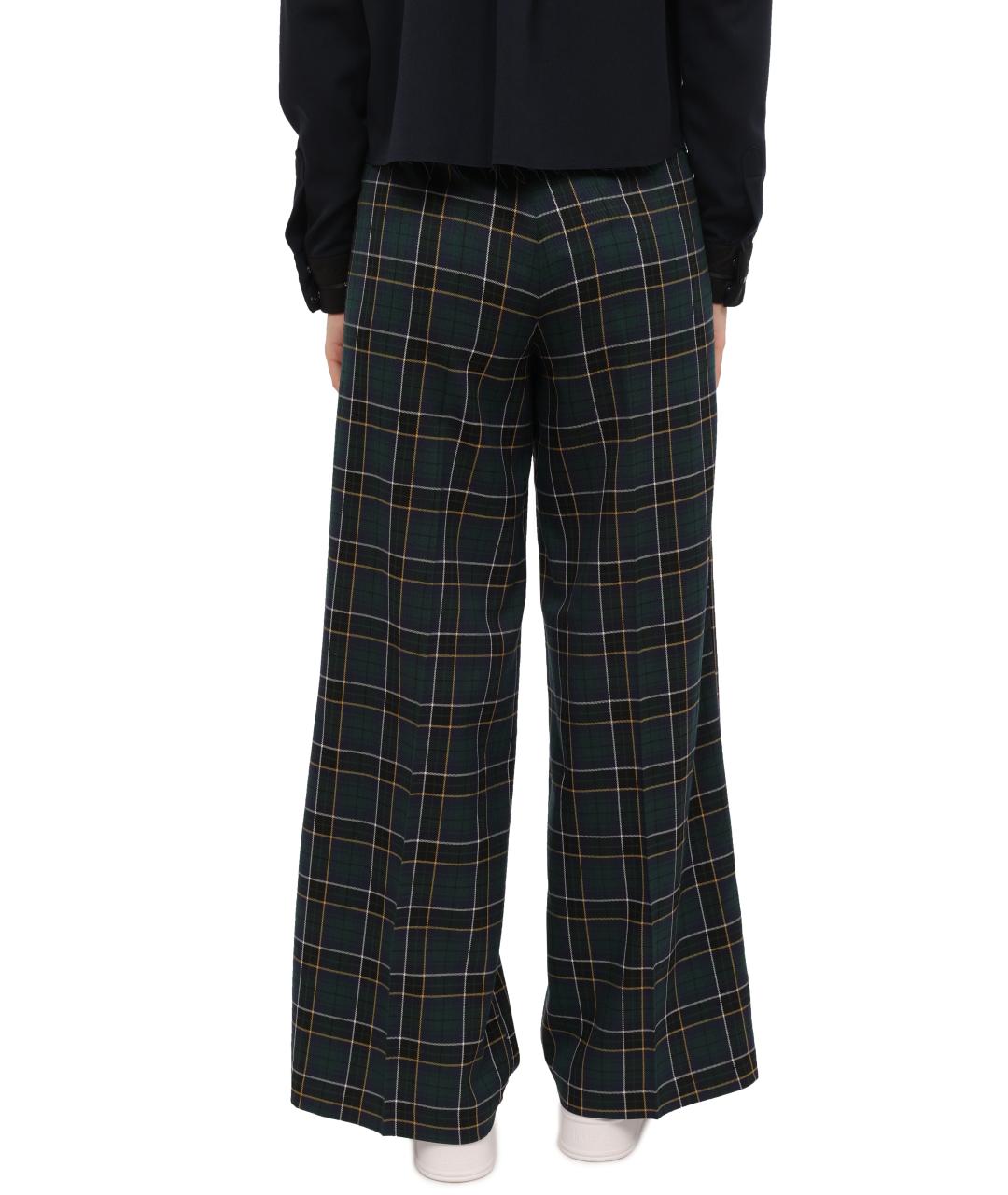 LIU JO Зеленые брюки широкие, фото 5