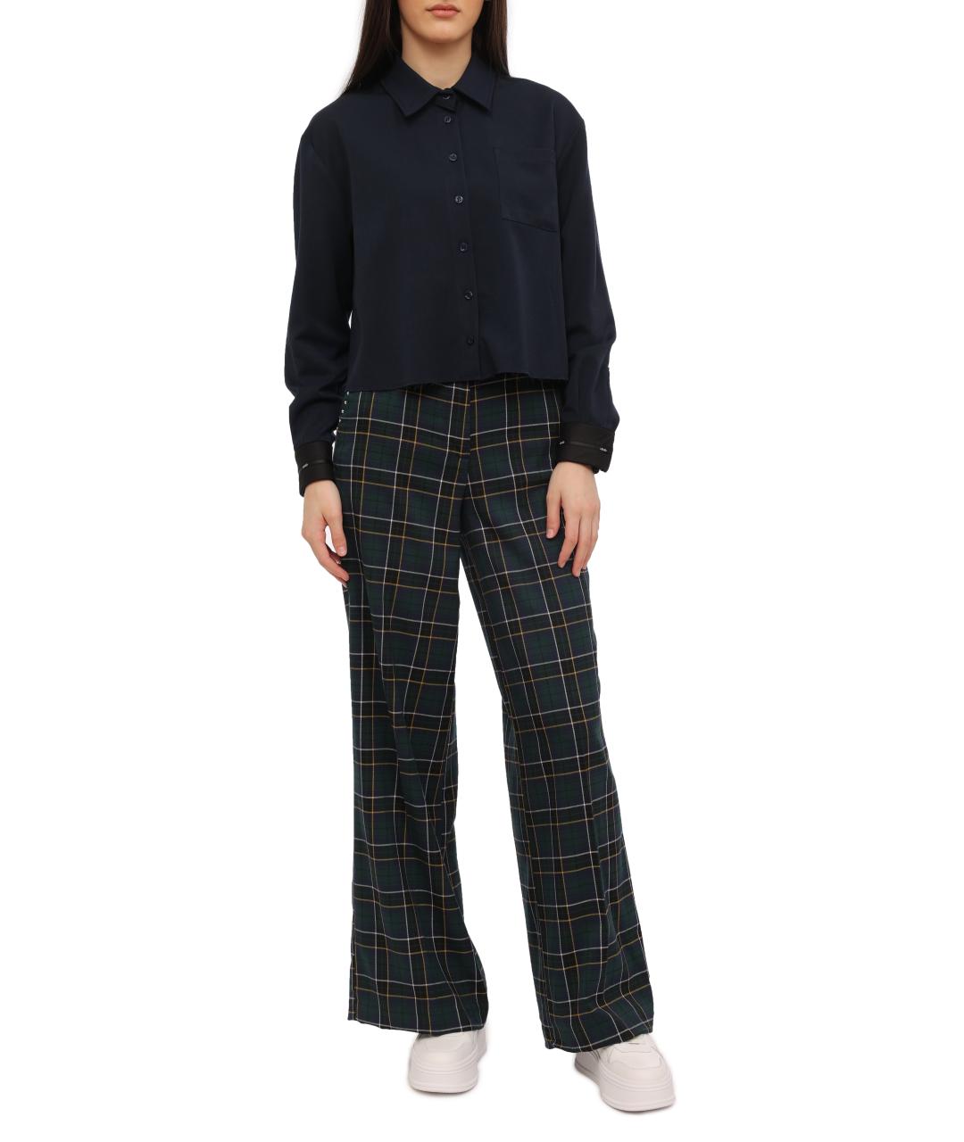 LIU JO Зеленые брюки широкие, фото 3