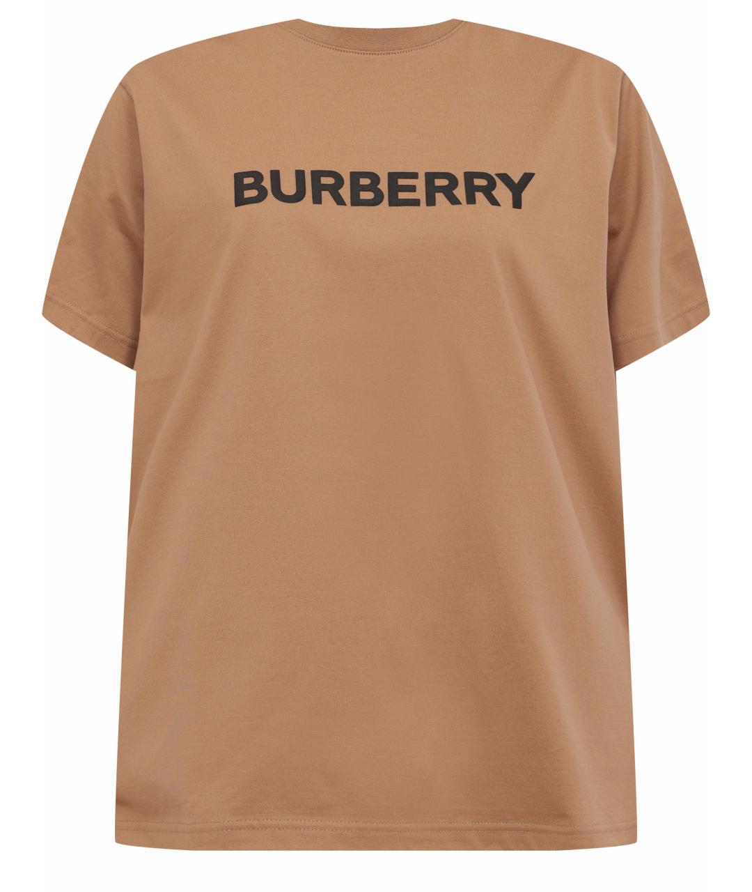 BURBERRY Бежевая футболка, фото 1