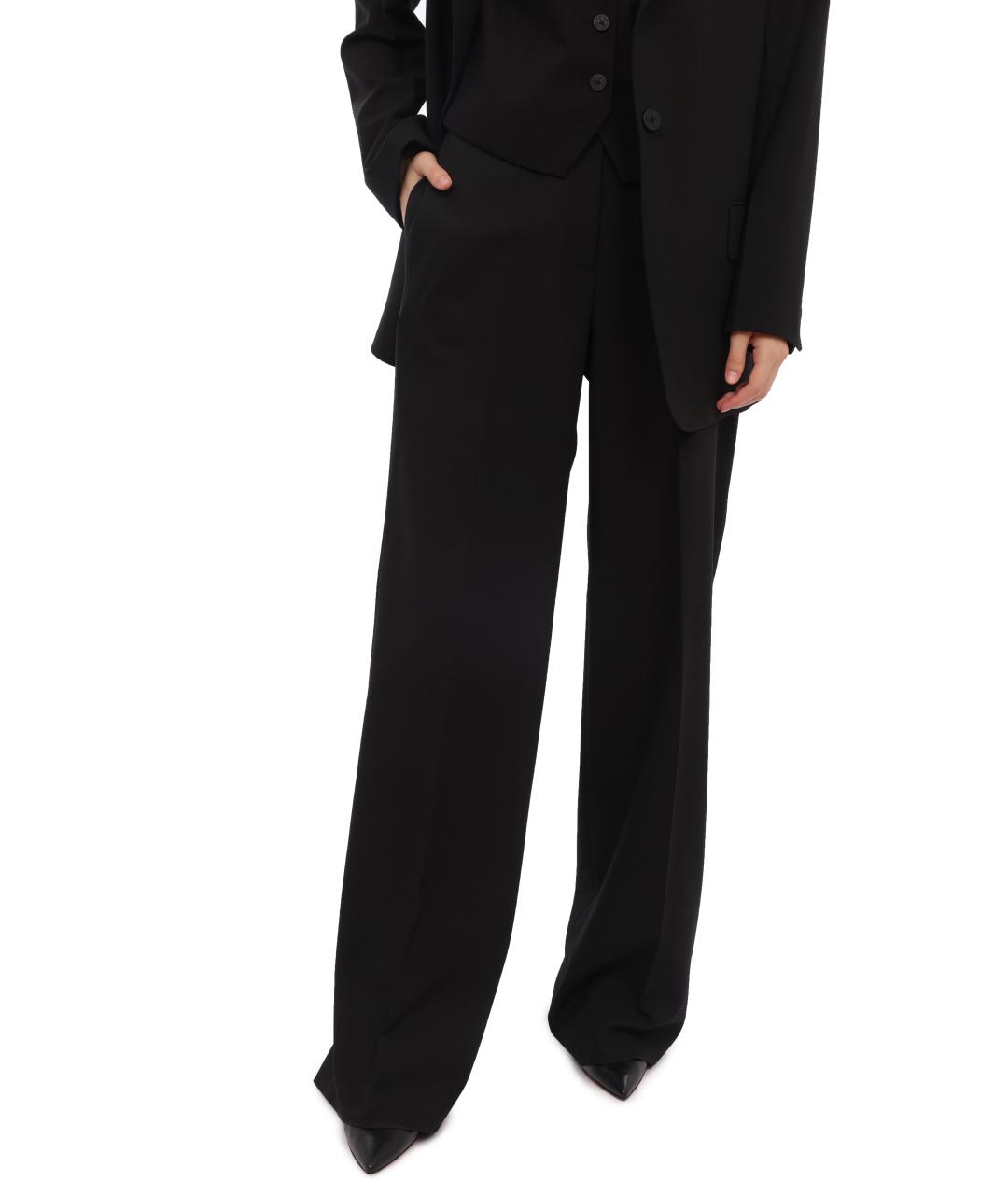 HUGO BOSS Черные прямые брюки, фото 6