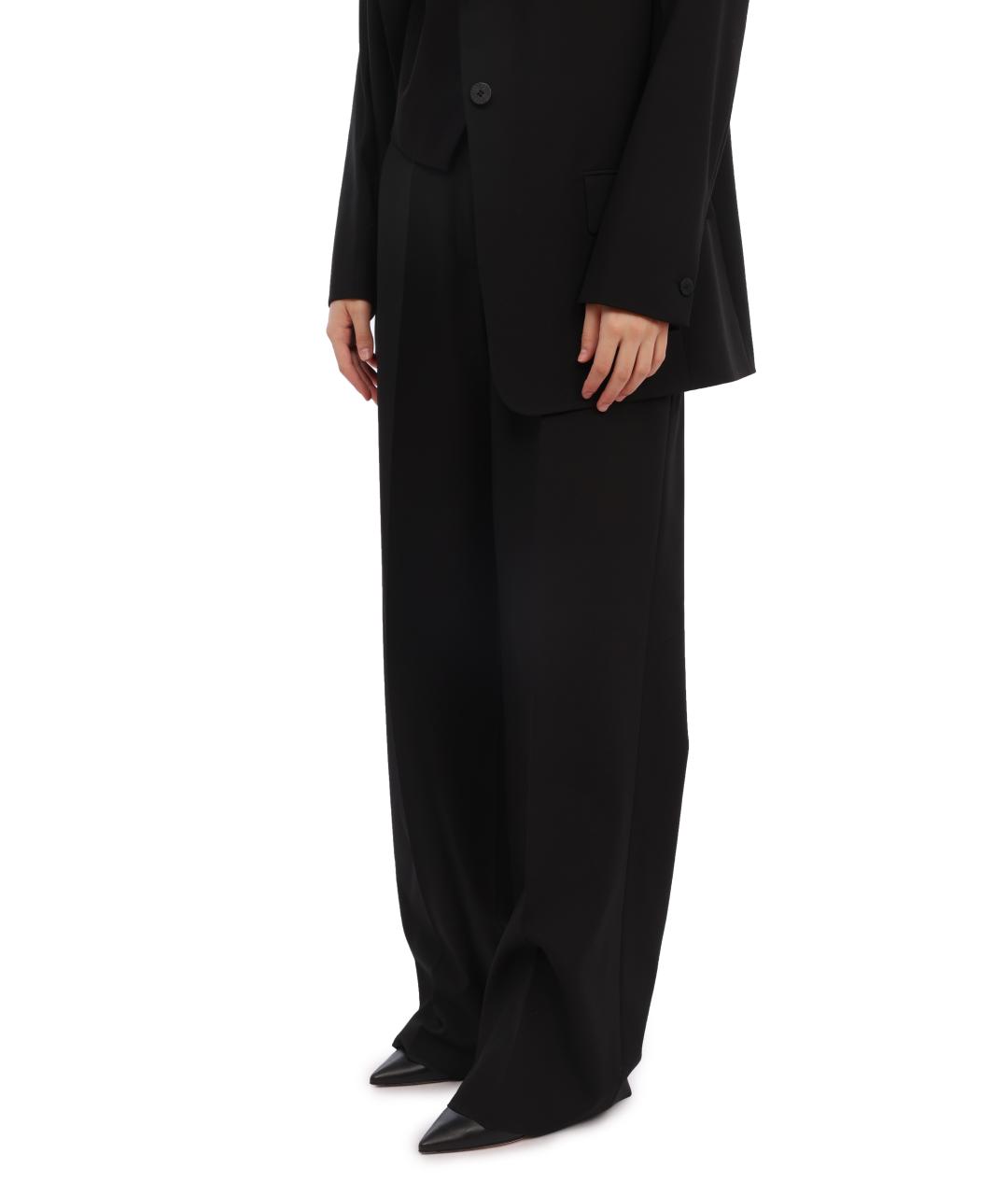 HUGO BOSS Черные прямые брюки, фото 4