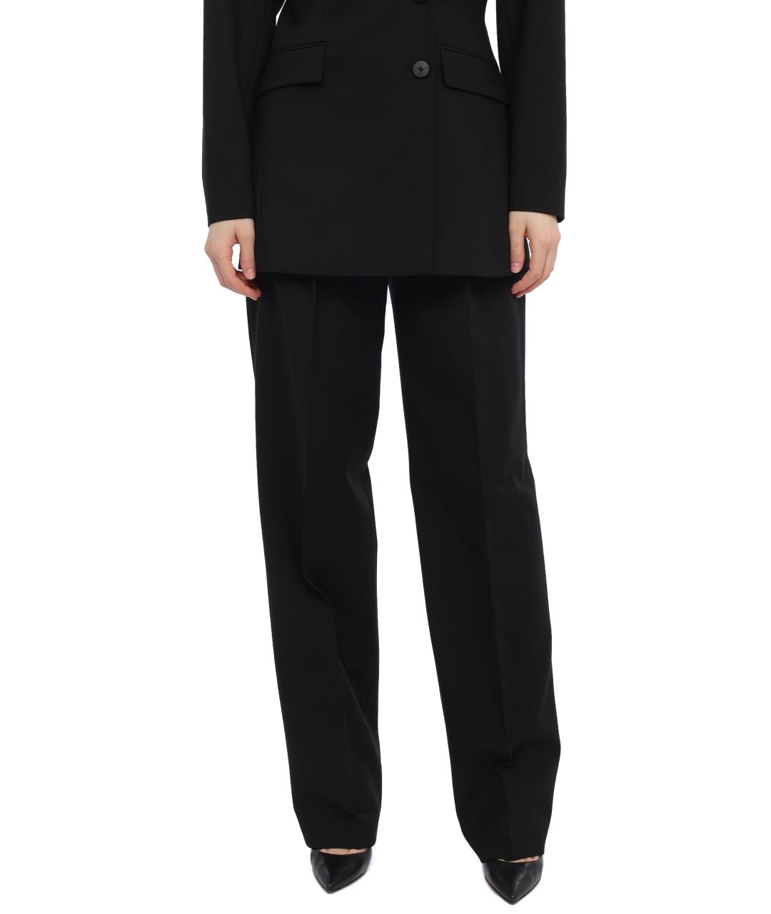 HUGO BOSS Черные прямые брюки, фото 7