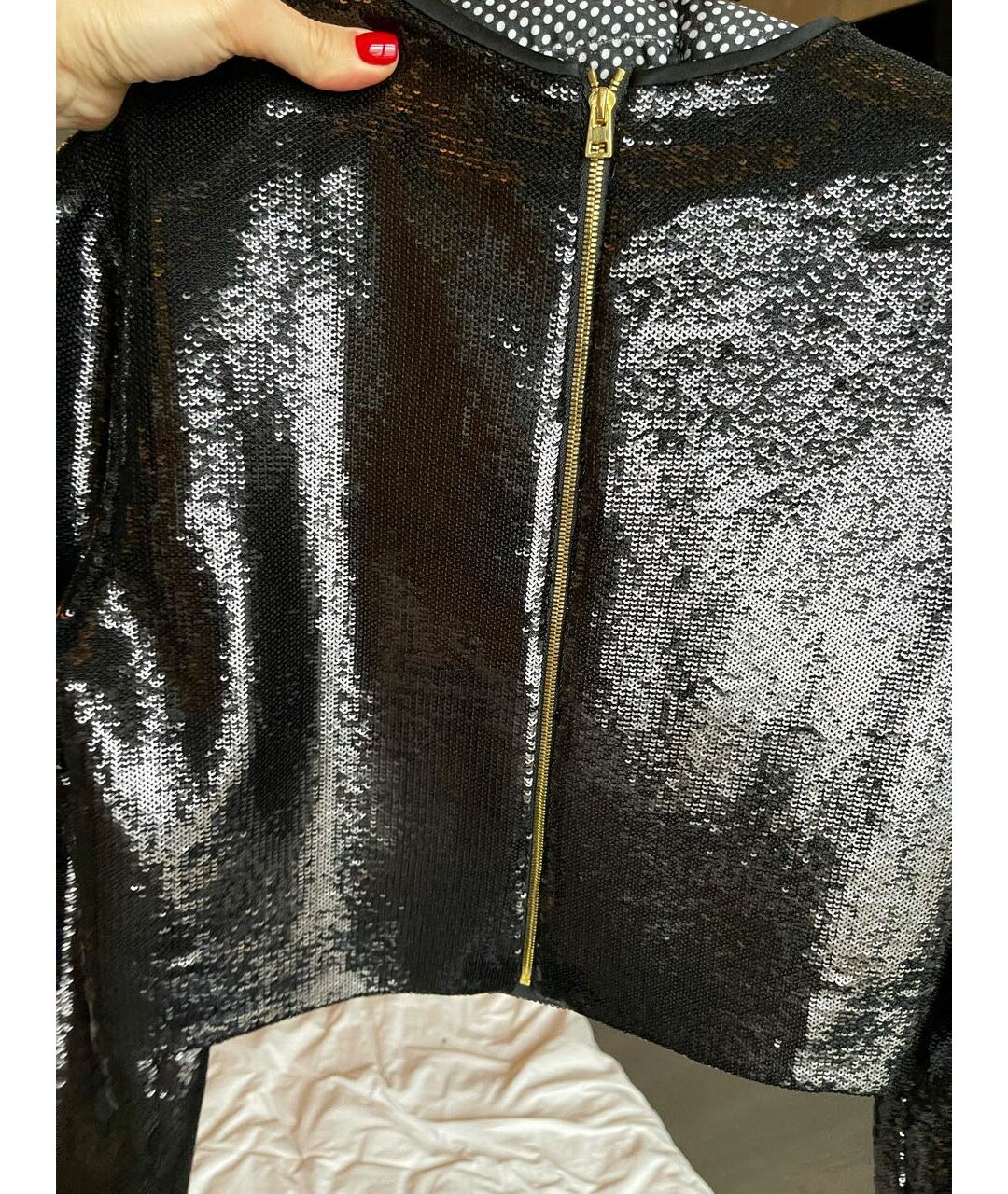 DIANE VON FURSTENBERG Черный синтетический жакет/пиджак, фото 2