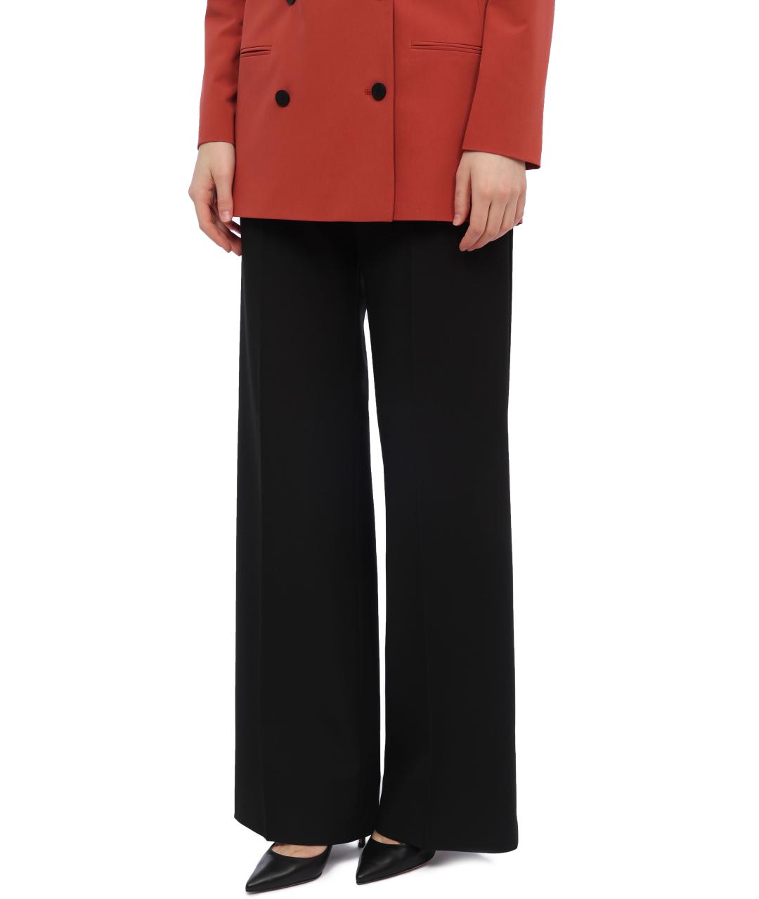 HUGO BOSS Черные прямые брюки, фото 3