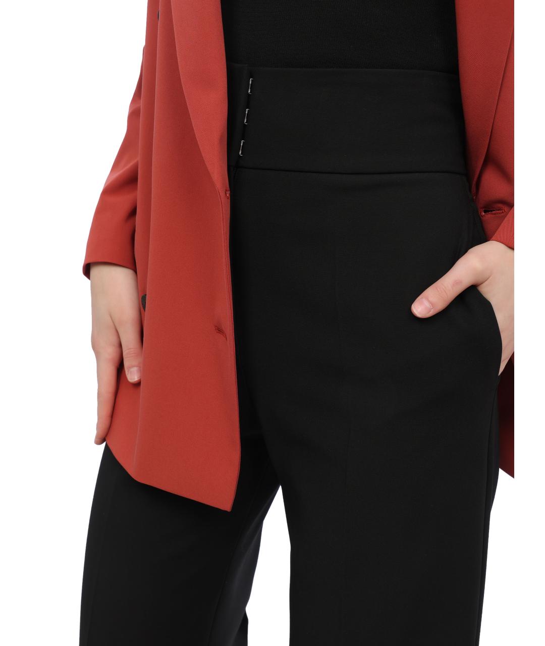 HUGO BOSS Черные прямые брюки, фото 5