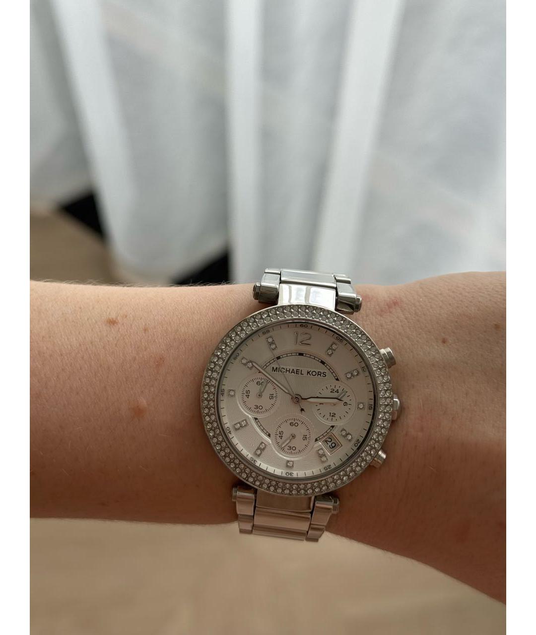 MICHAEL KORS Серебряные часы, фото 7