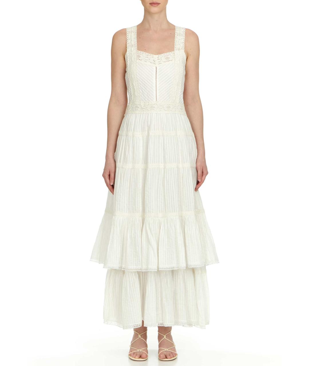 TWIN-SET Белое платье, фото 3