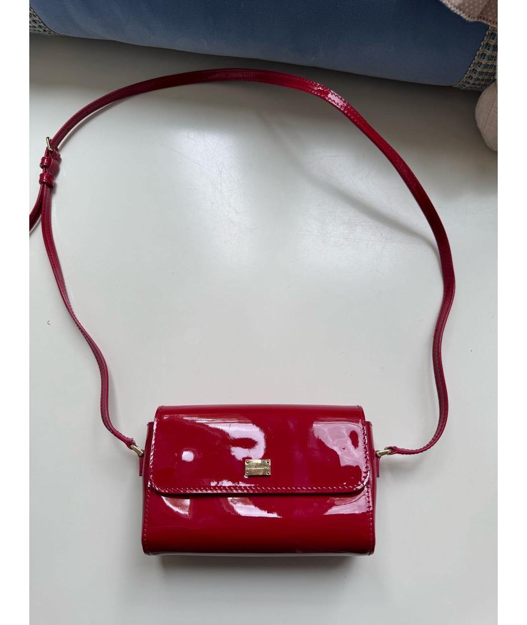 DOLCE & GABBANA KIDS Красная сумка, фото 6