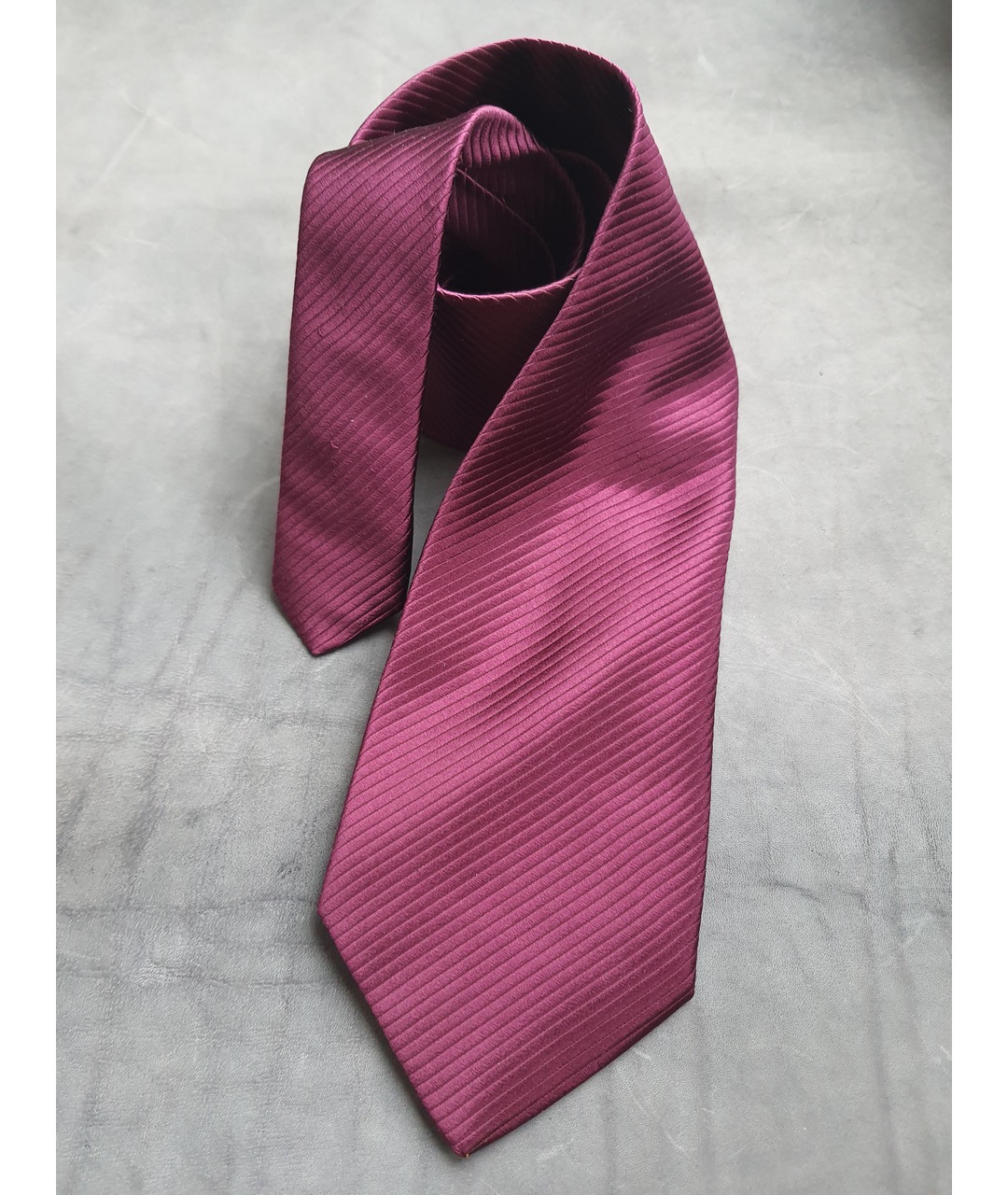 CACHAREL Фиолетовый шелковый галстук, фото 4