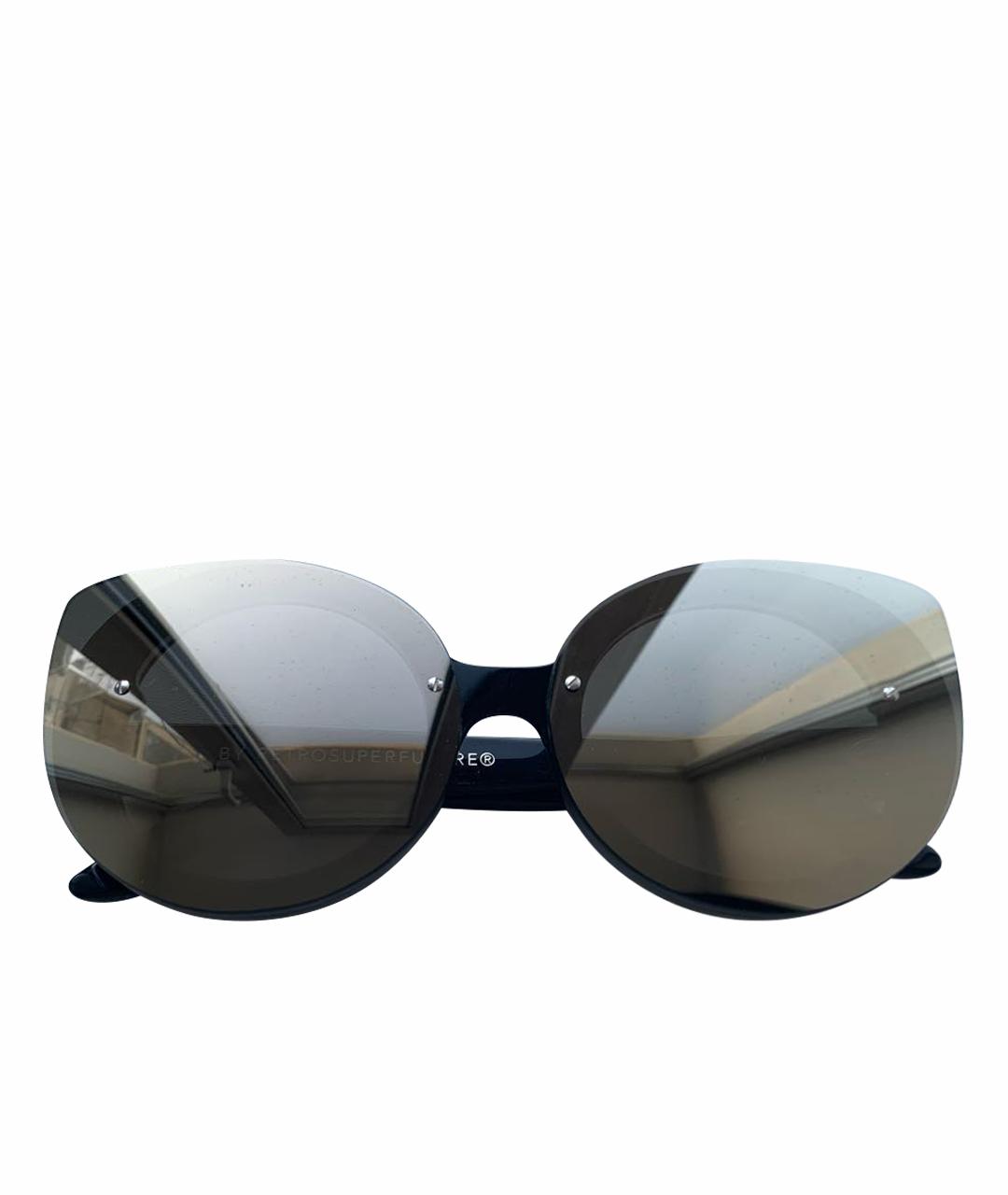 RETROSUPERFUTURE Черные пластиковые солнцезащитные очки, фото 1