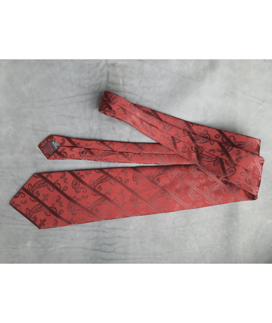 CACHAREL Красный шелковый галстук, фото 3