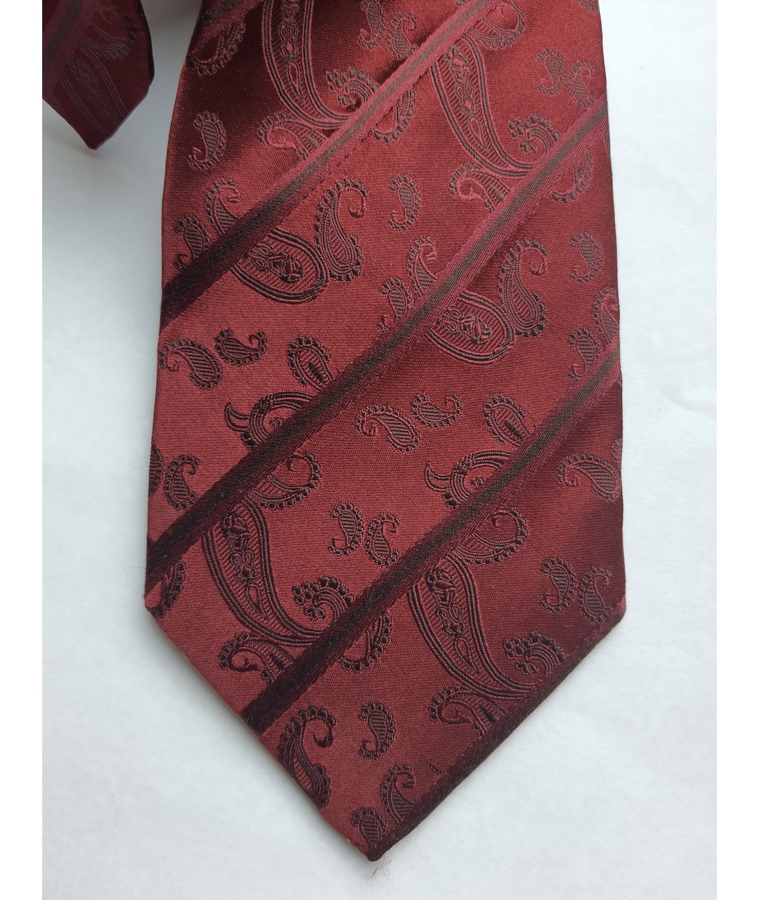 CACHAREL Красный шелковый галстук, фото 2