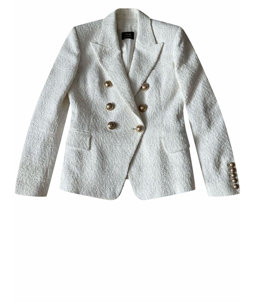 BALMAIN Белый жакет/пиджак, фото 1