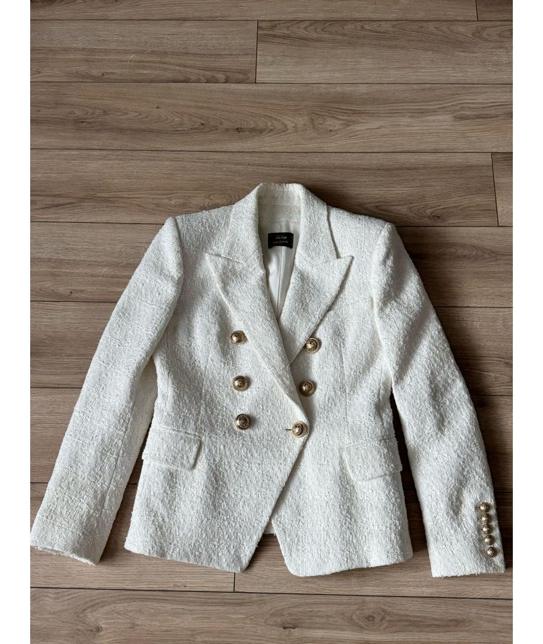 BALMAIN Белый жакет/пиджак, фото 7
