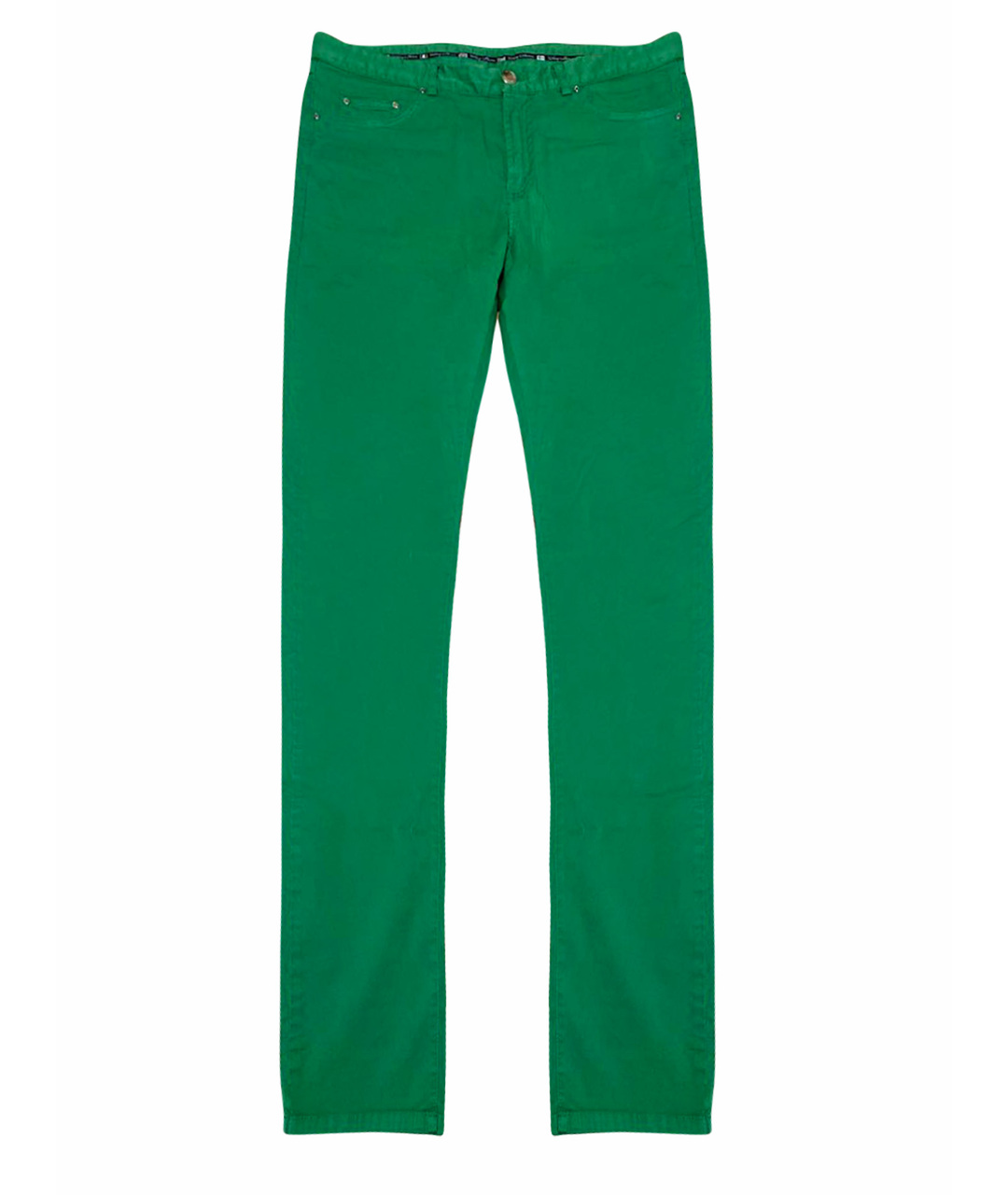 PAUL & SHARK Зеленые прямые брюки, фото 1