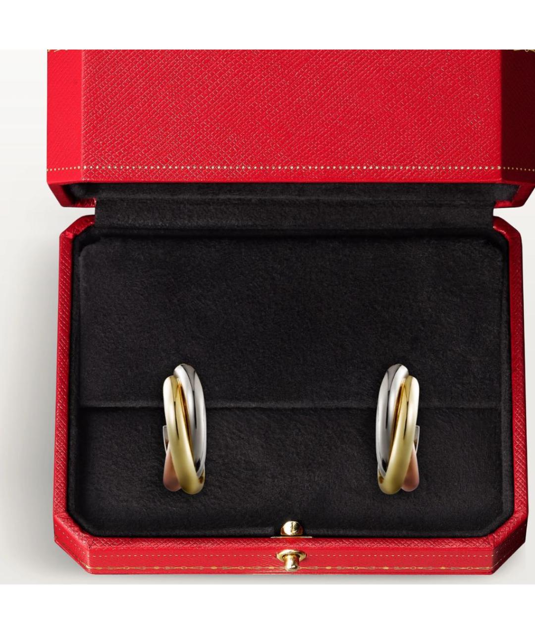 CARTIER Золотые серьги из желтого золота, фото 4