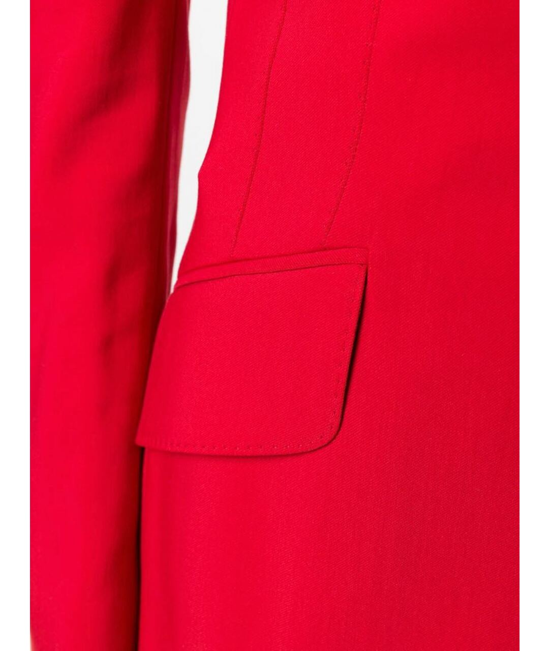 DOLCE&GABBANA Красный хлопко-эластановый жакет/пиджак, фото 5