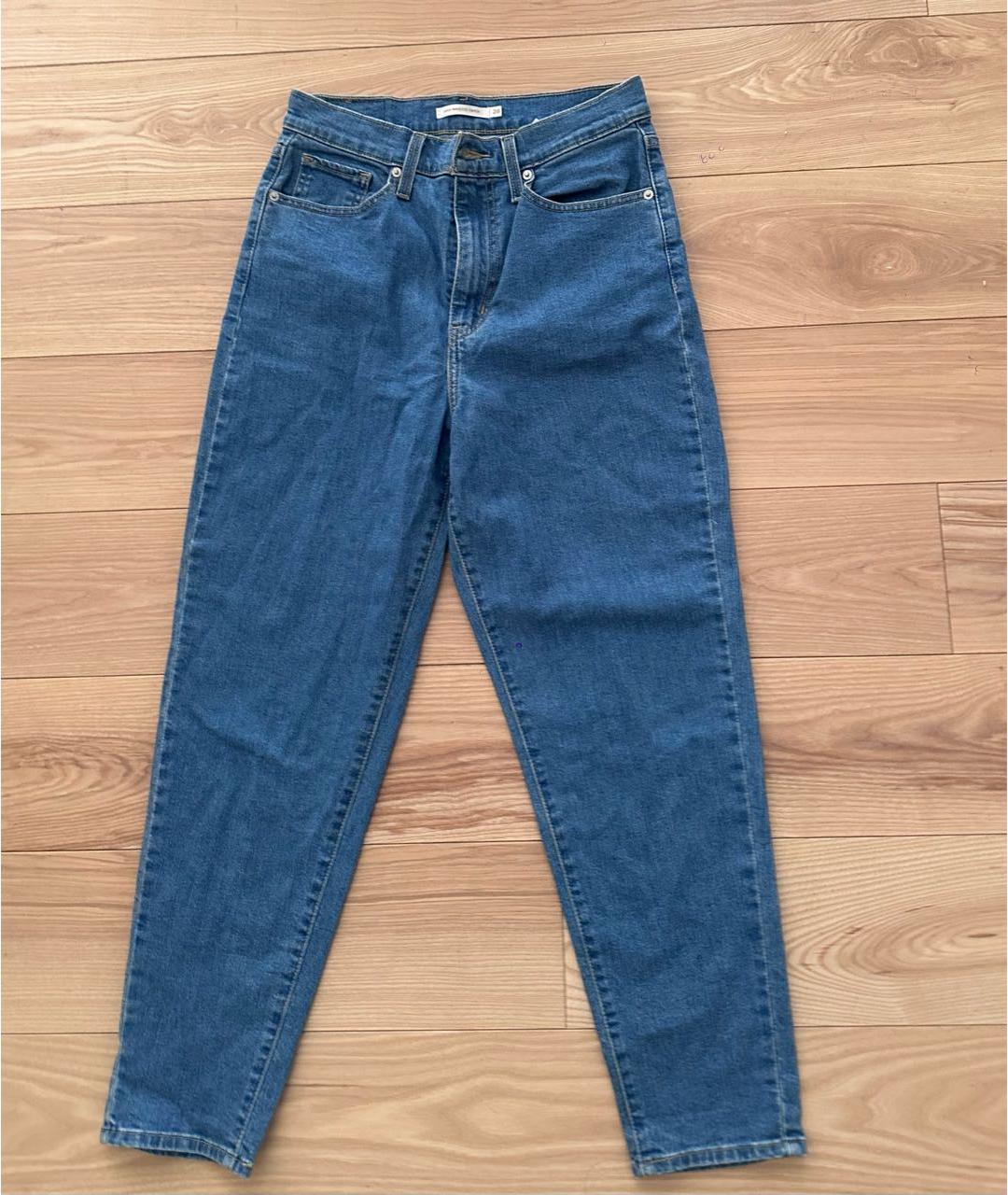 LEVI'S Голубые джинсы слим, фото 5