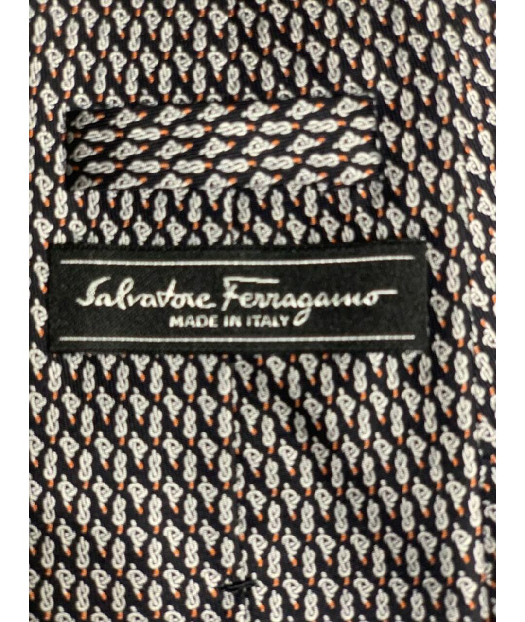 SALVATORE FERRAGAMO Шелковый галстук, фото 3
