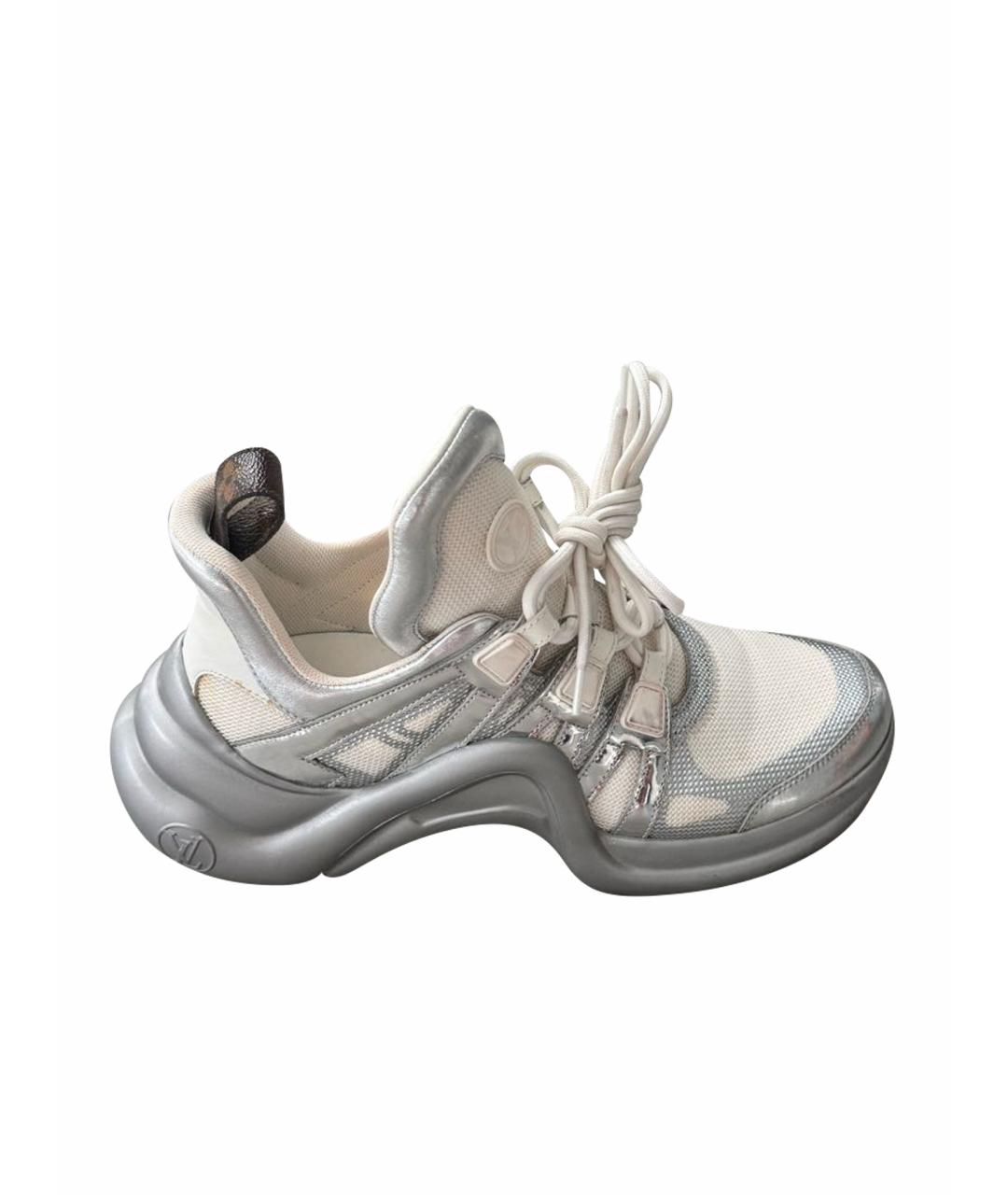LOUIS VUITTON PRE-OWNED Белые кроссовки, фото 1