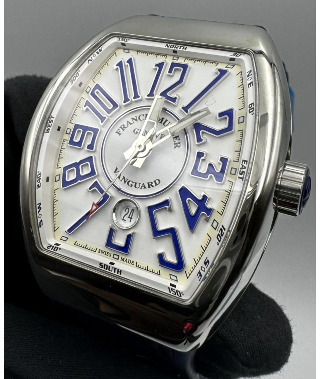 FRANCK MULLER Белые стальные часы, фото 2