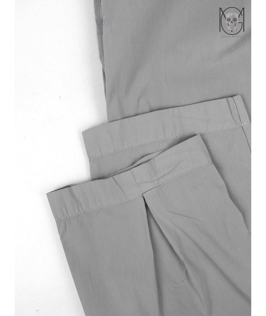 CP COMPANY Серые хлопковые повседневные брюки, фото 8