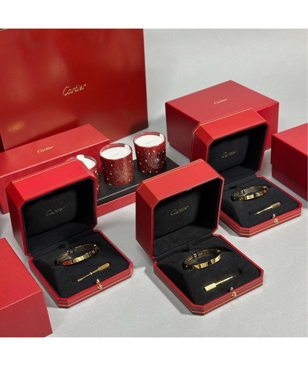 CARTIER Желтый браслет из желтого золота, фото 5