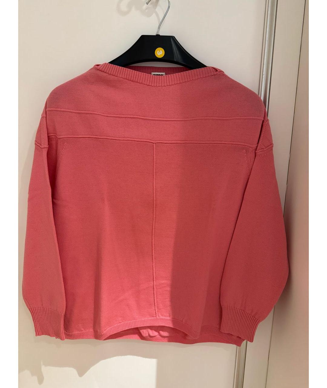 I'M ISOLA MARRAS Розовый шерстяной джемпер / свитер, фото 6