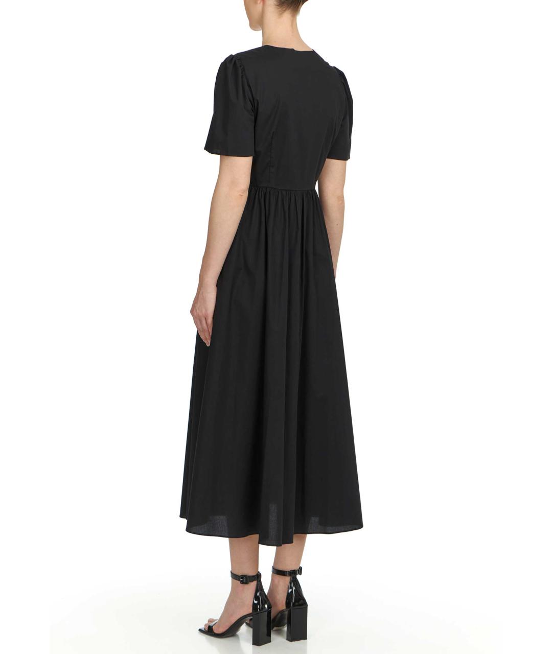 TWIN-SET Черное платье, фото 4