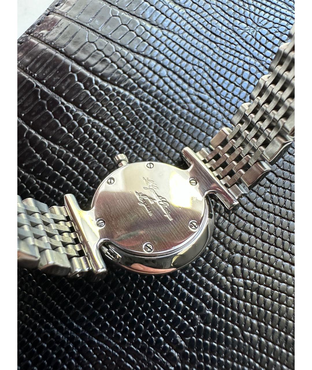 LONGINES Серебряные металлические часы, фото 2
