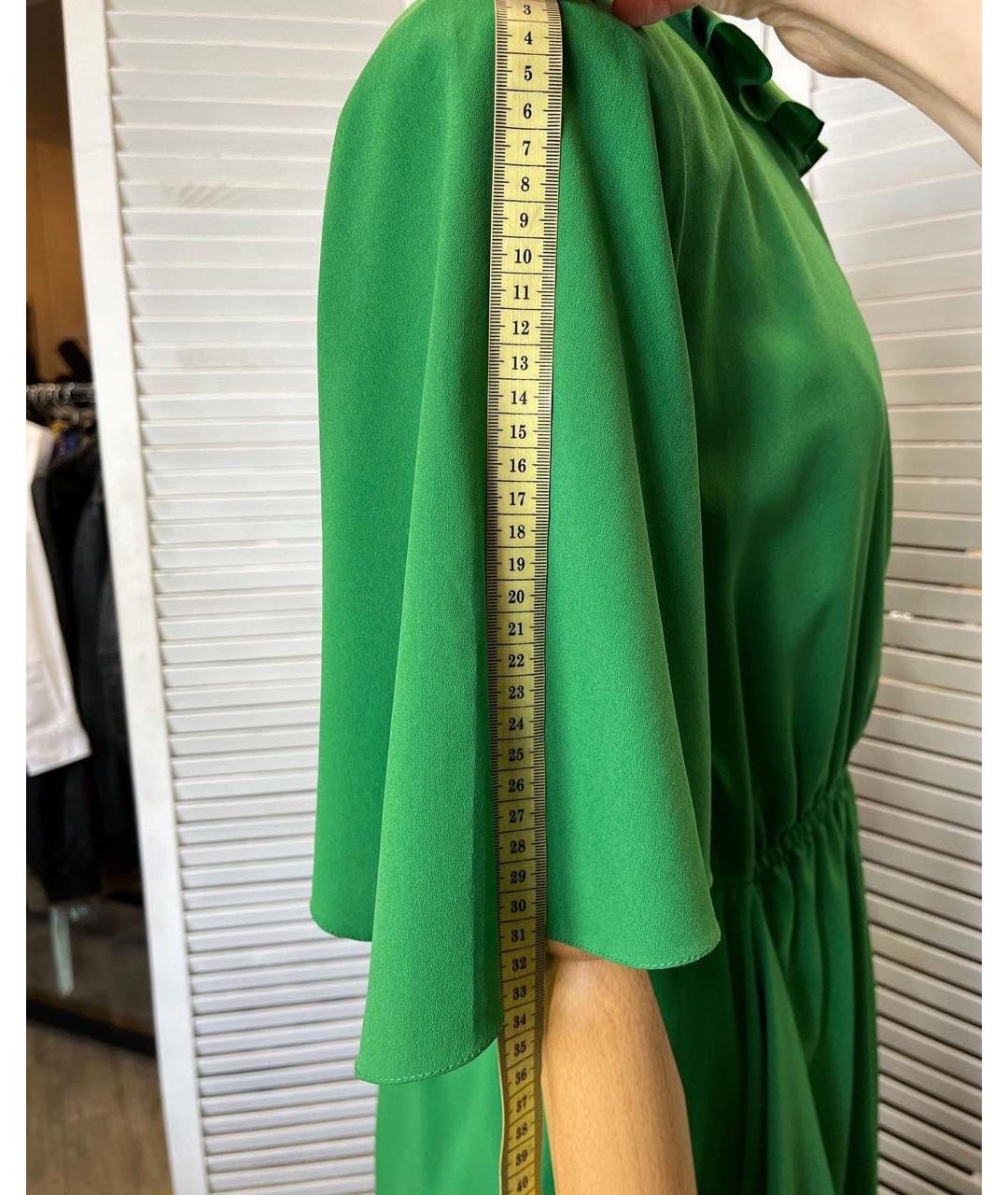 SANDRO Зеленые повседневное платье, фото 5