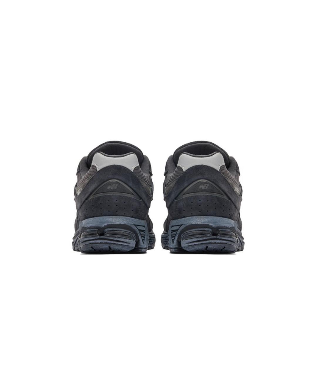 NEW BALANCE Черные замшевые низкие кроссовки / кеды, фото 5