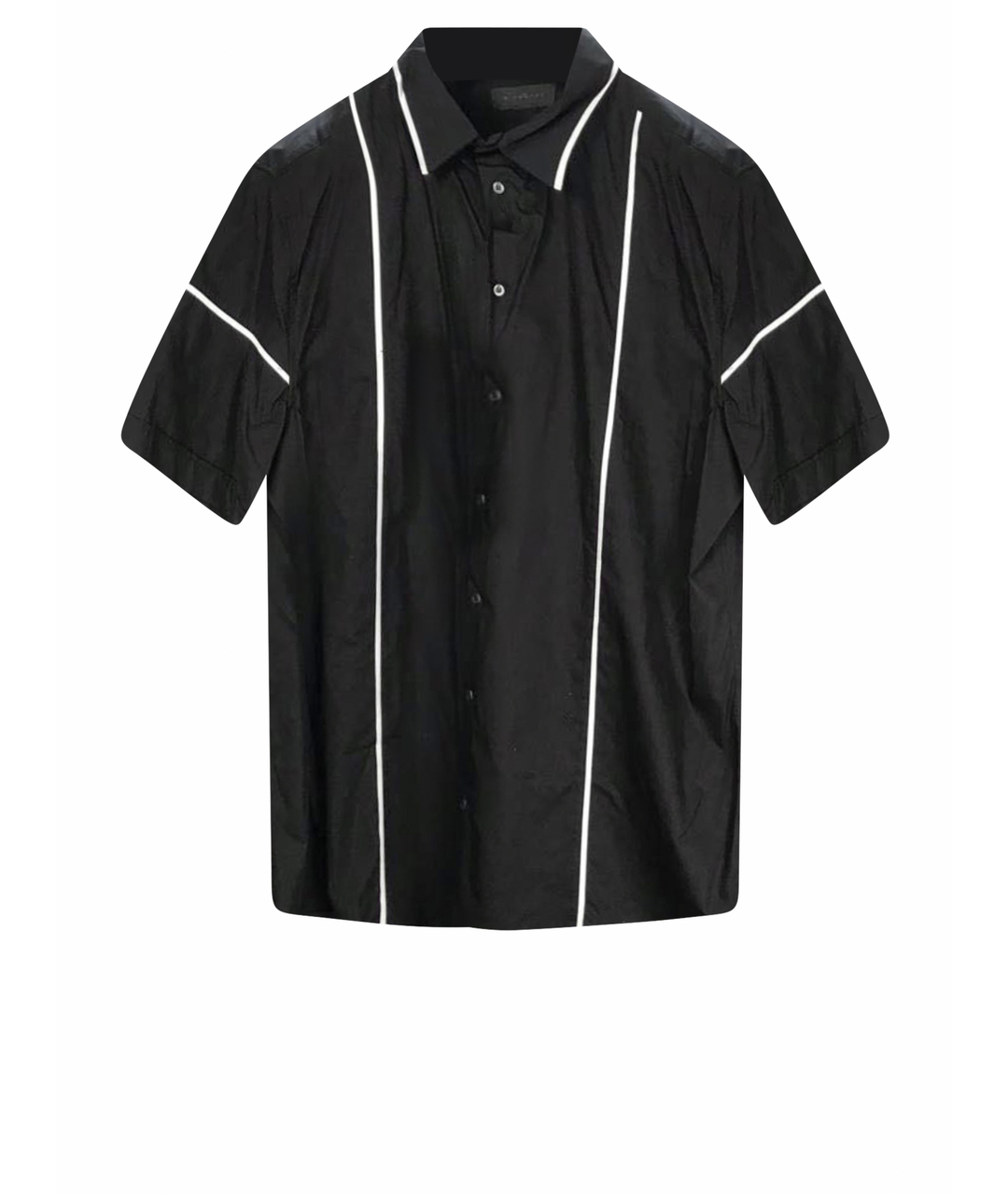JOHN RICHMOND Черная хлопковая кэжуал рубашка, фото 1