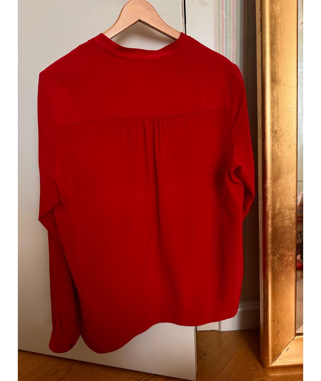 STELLA MCCARTNEY Красная шелковая рубашка, фото 2
