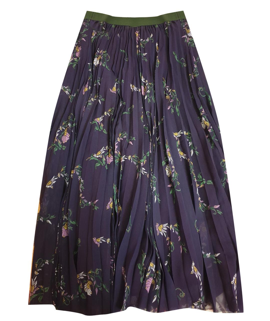 ESCADA Фиолетовая юбка макси, фото 1