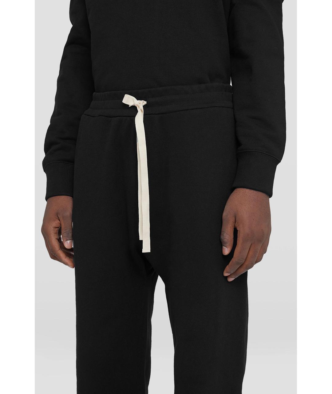 JIL SANDER Черные повседневные брюки, фото 3