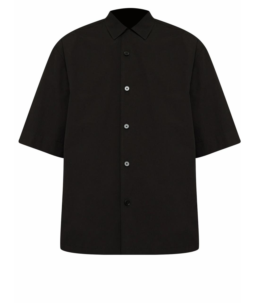 JIL SANDER Черная кэжуал рубашка, фото 1