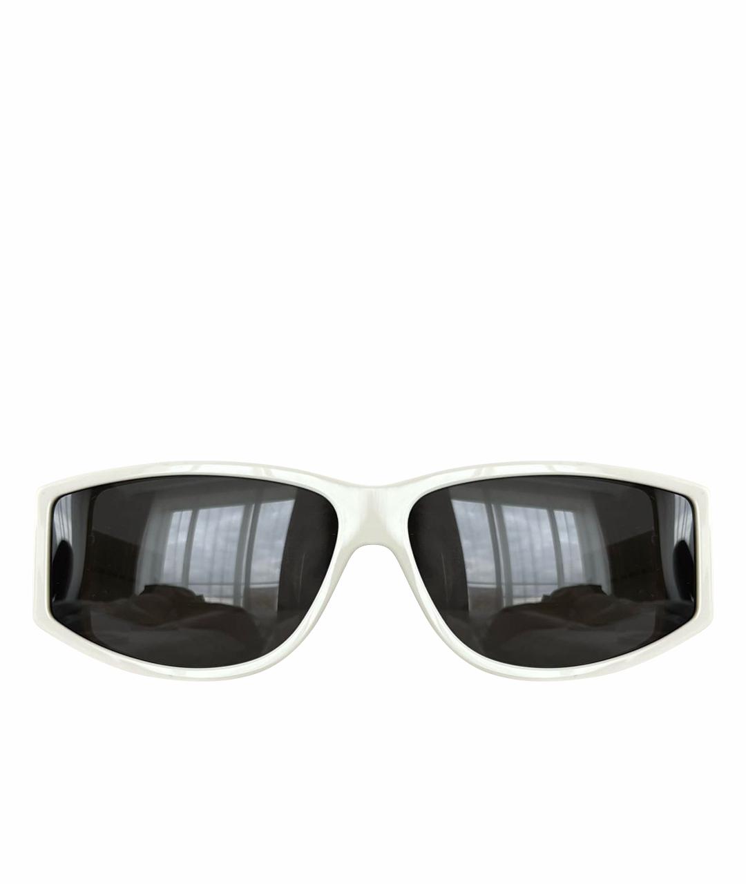 CELINE Белые пластиковые солнцезащитные очки, фото 1