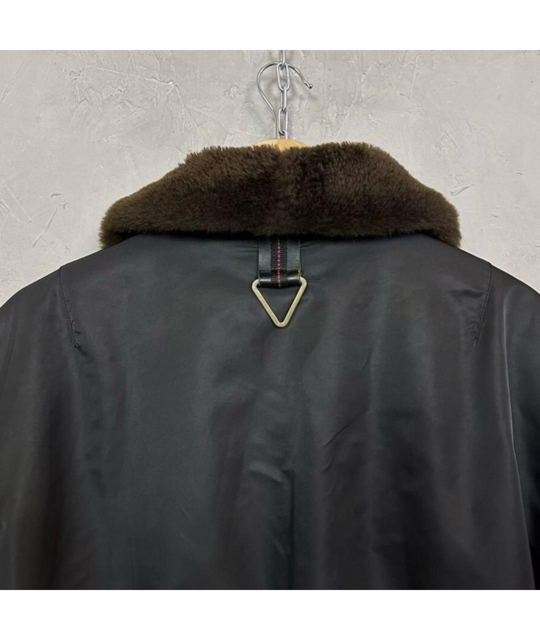 ALPHA INDUSTRIES Черная синтетическая куртка, фото 3