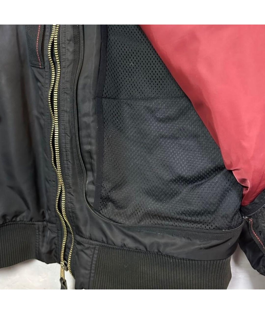 ALPHA INDUSTRIES Черная синтетическая куртка, фото 7